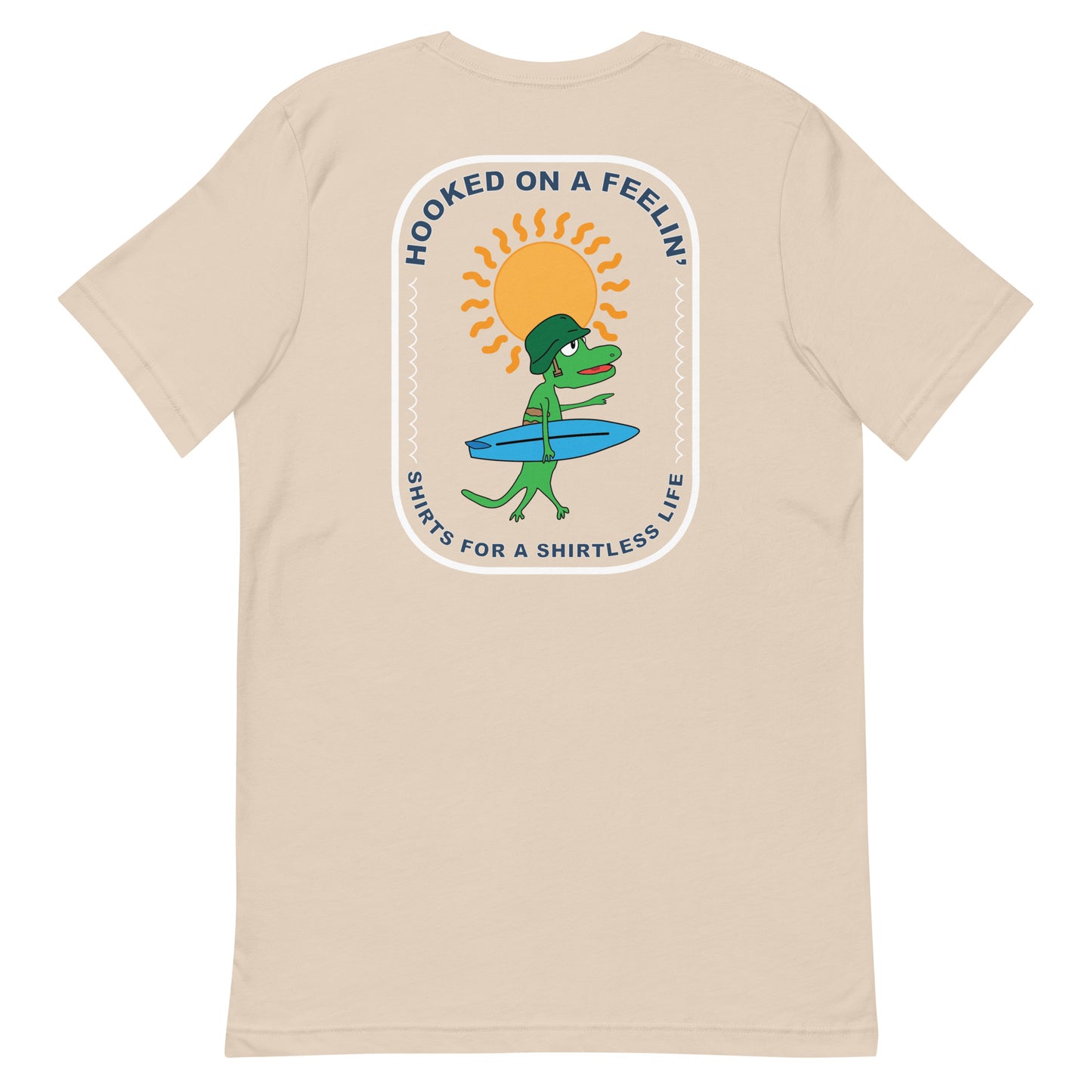 Surfing Lizard Tee