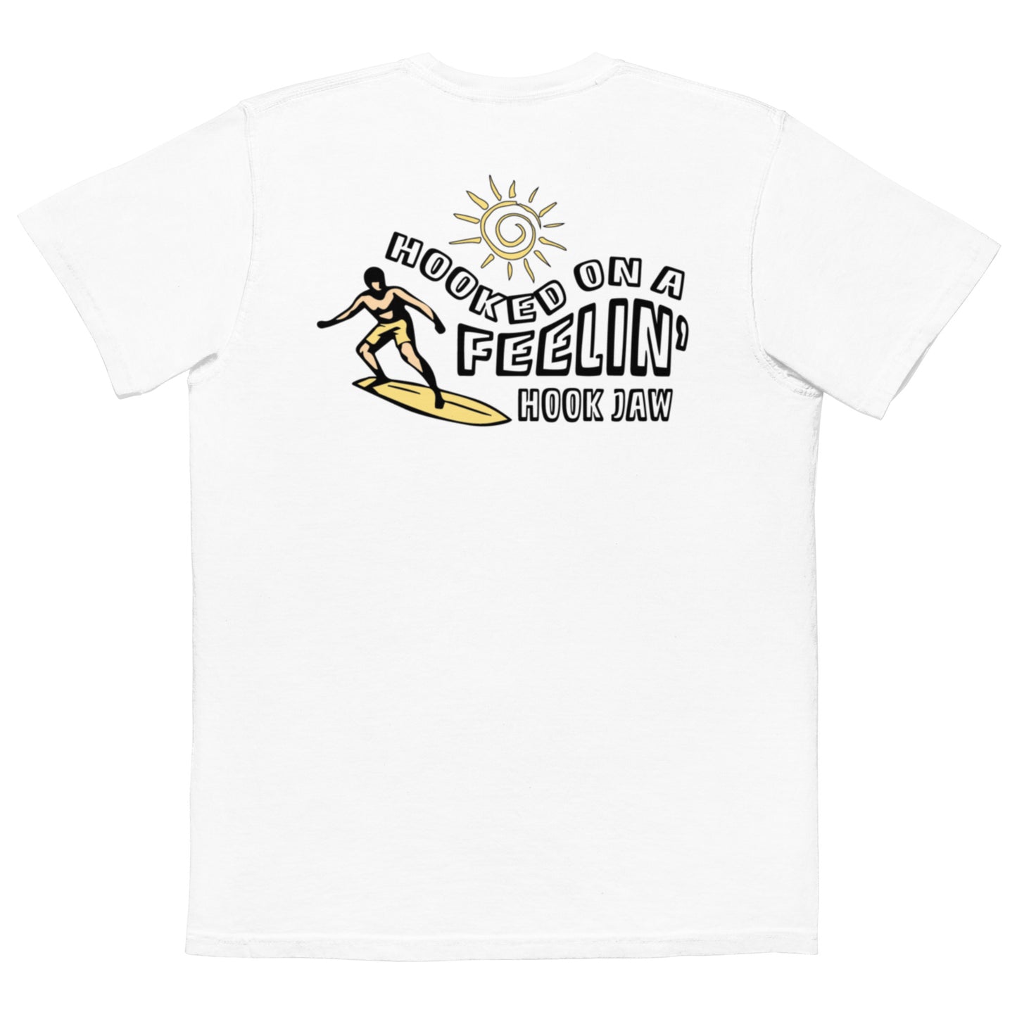 Hooked on a Feelin' Pocket Tee