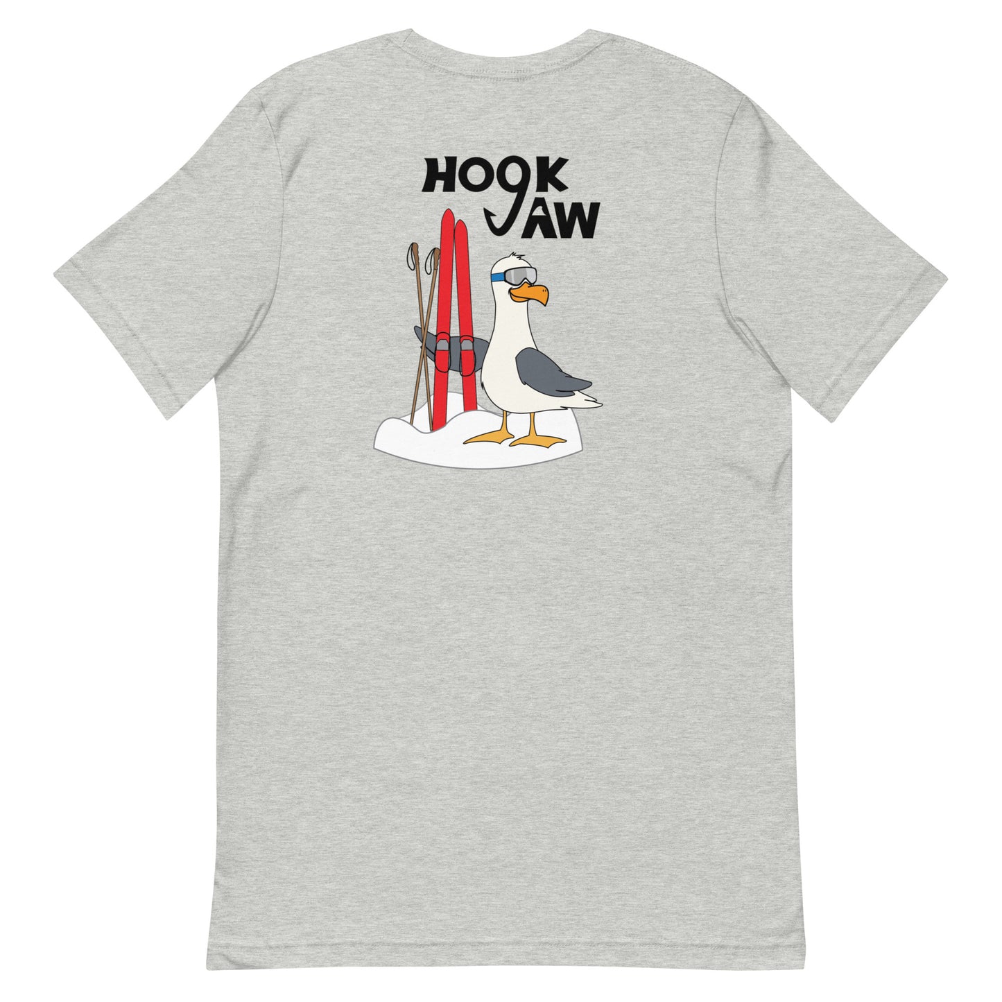 Skiing Seagull Tee