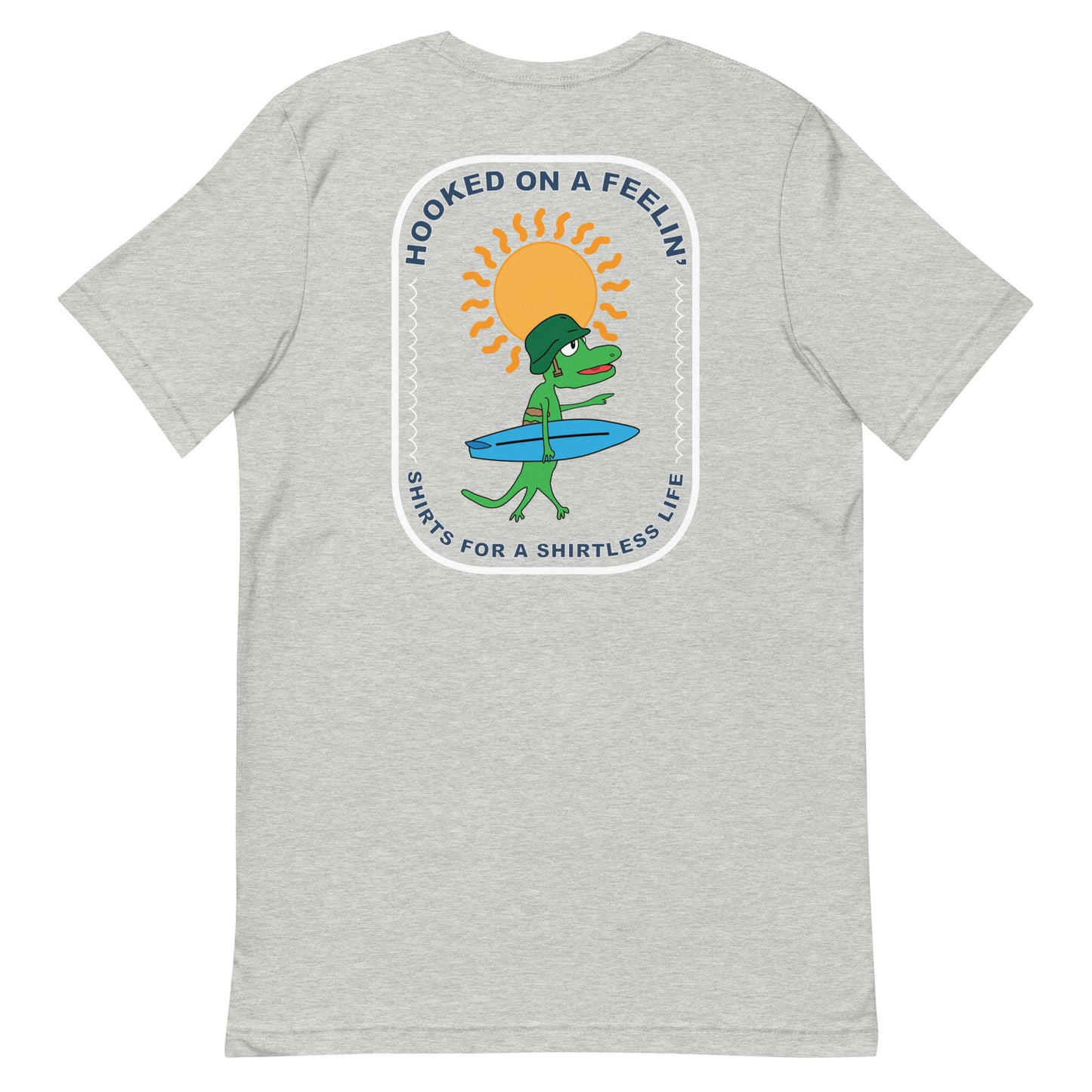 Surfing Lizard Tee