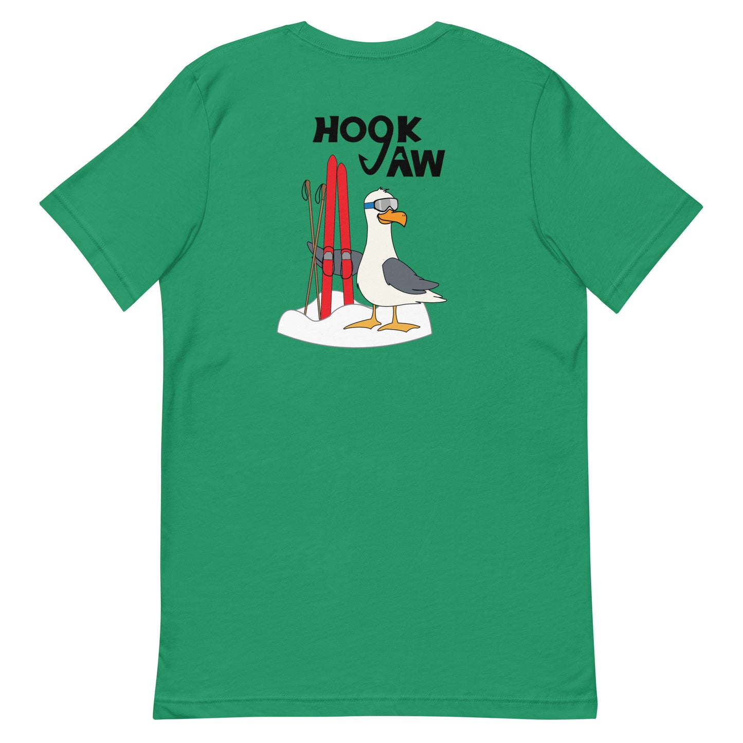Skiing Seagull Tee