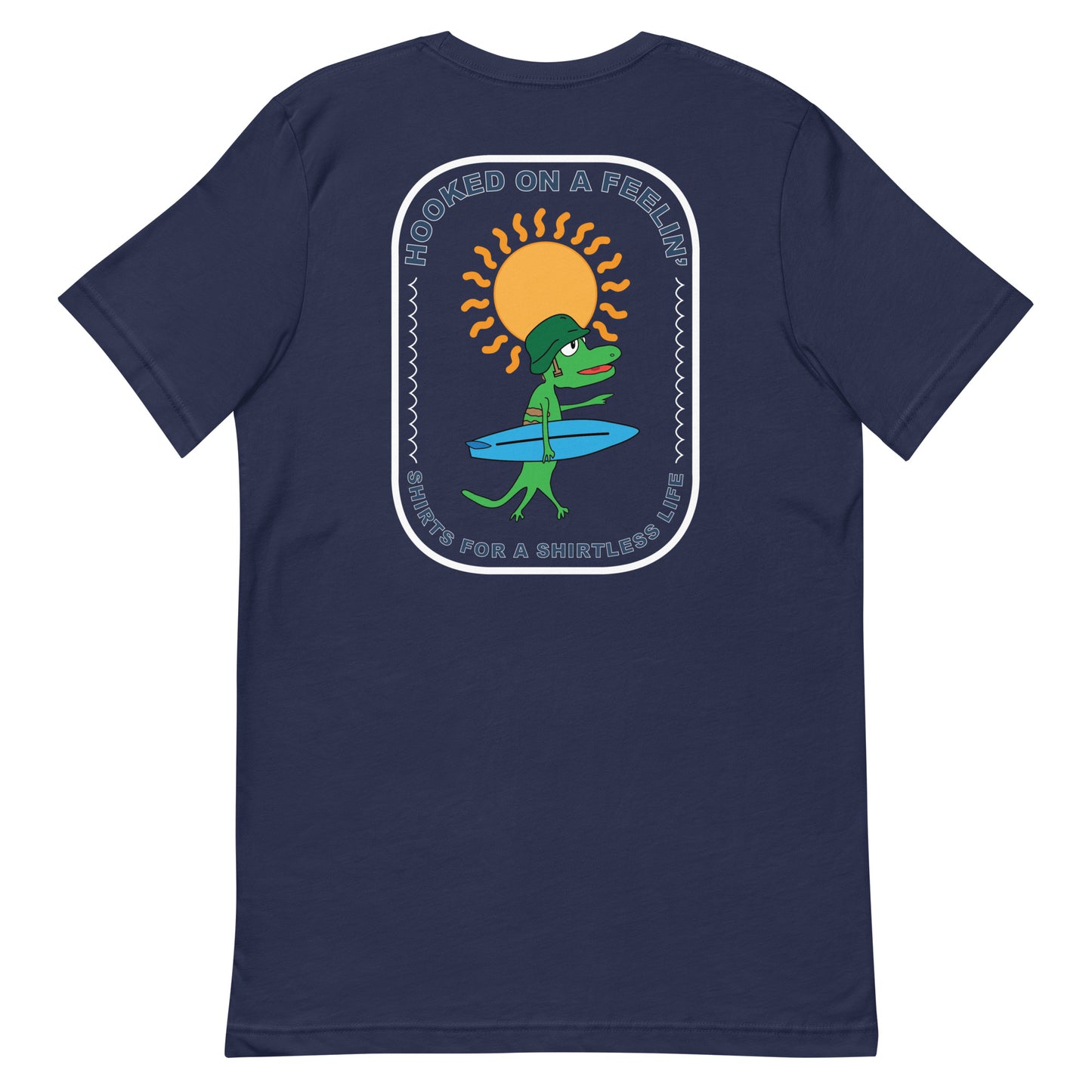 Surfing Lizard Tee
