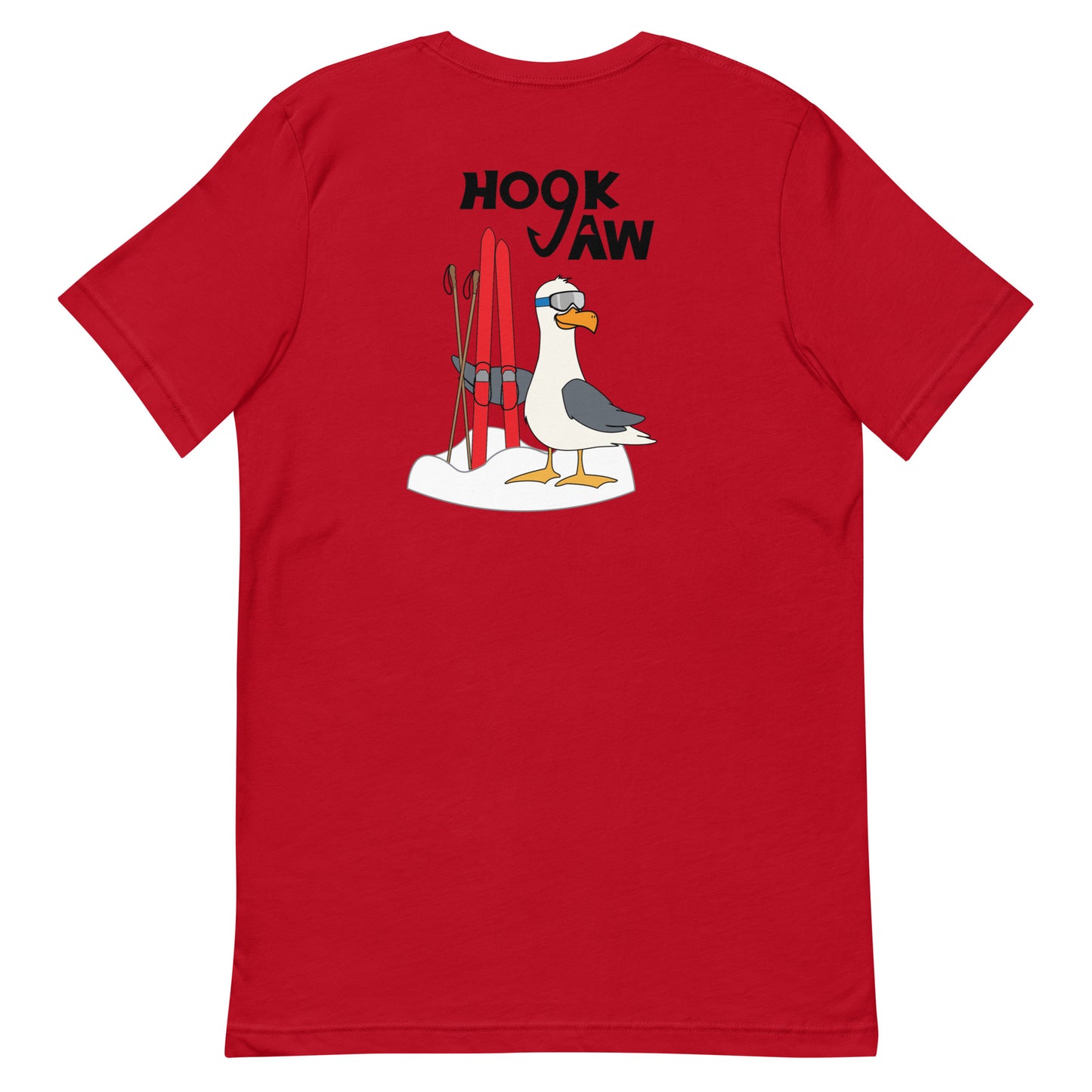 Skiing Seagull Tee