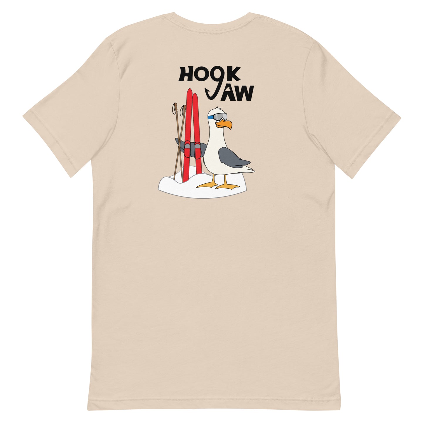 Skiing Seagull Tee