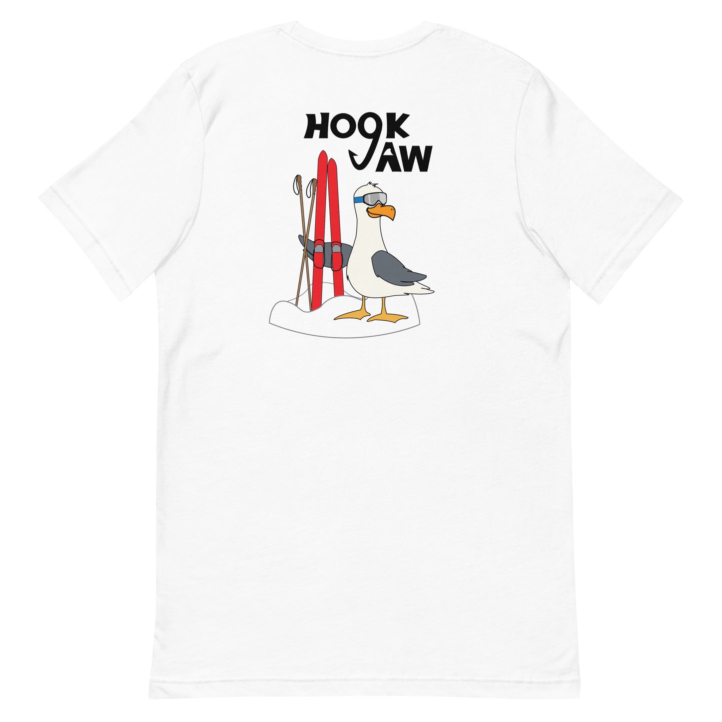 Skiing Seagull Tee